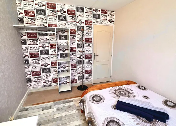 Proche Gare, 6 Voyageurs Et Stationnement Gratuit Апартаменты Реймс